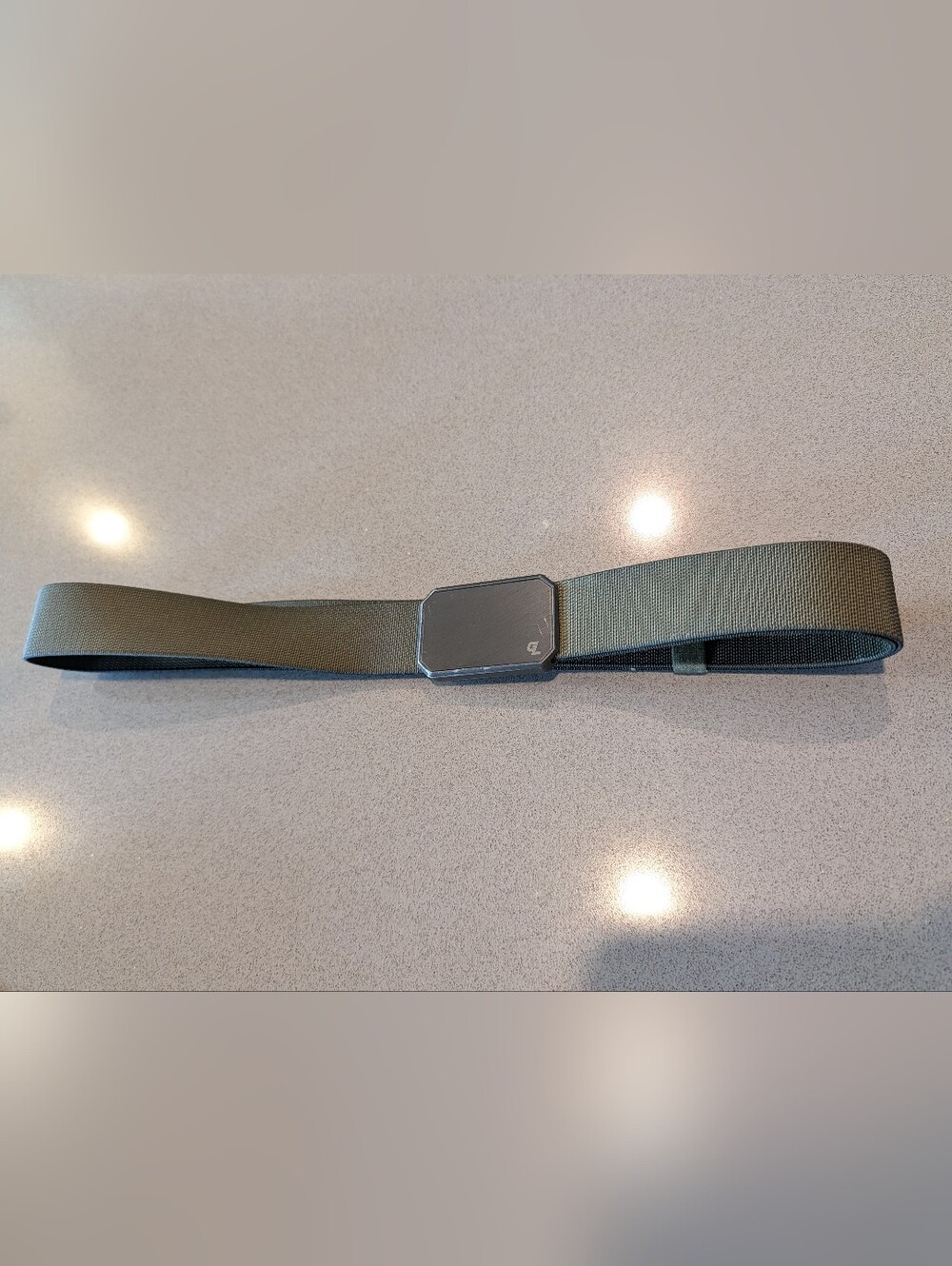 Groove Life Olive Green Magnetic Tactical Belt